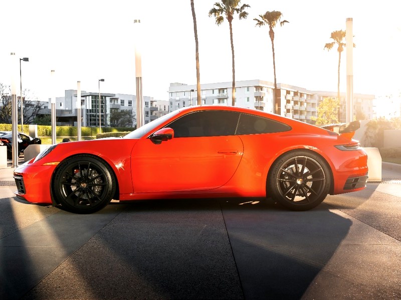Surprise gift exotic car rental Orange County