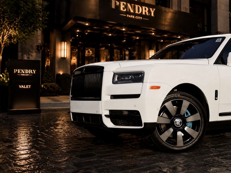 Wedding exotic car